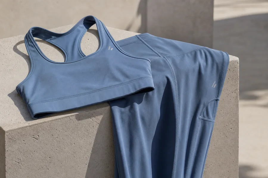 Activewear leggings production with bonded seams