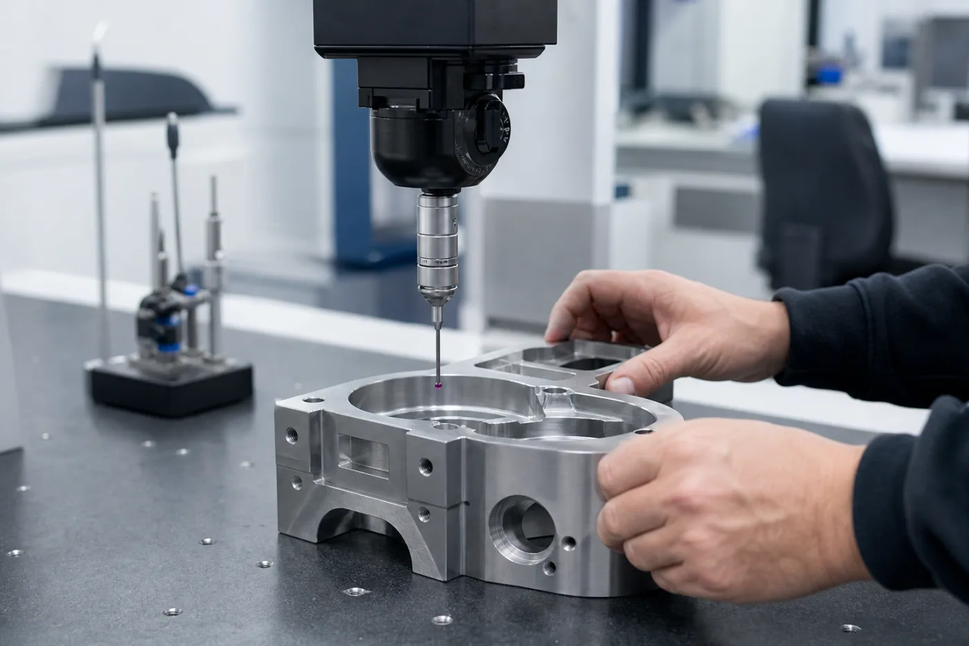 Quality inspection for CNC machined part