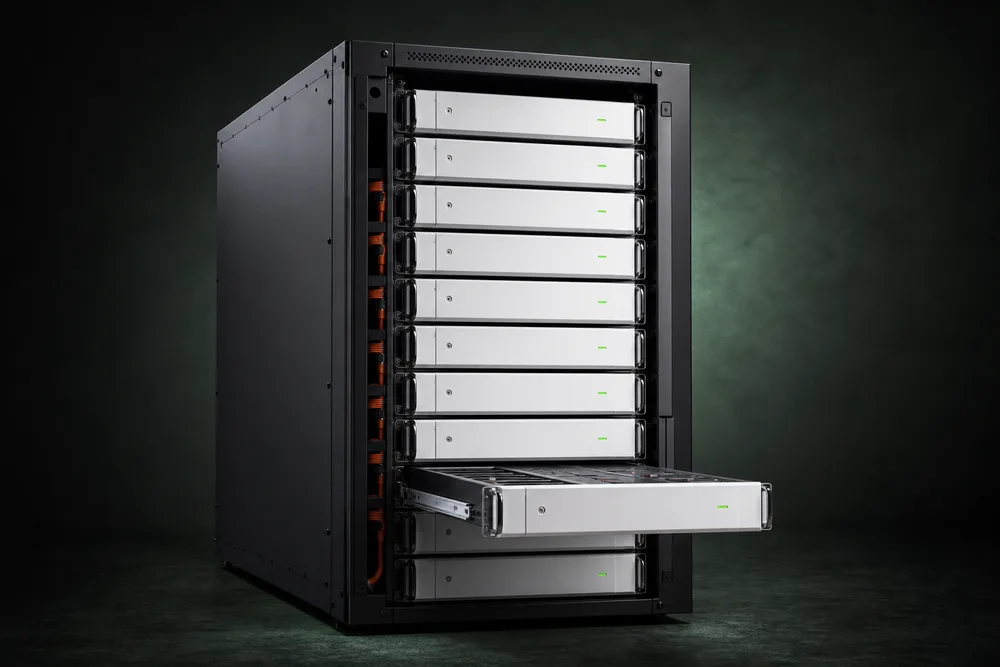 High voltage battery rack modules for utility energy storage