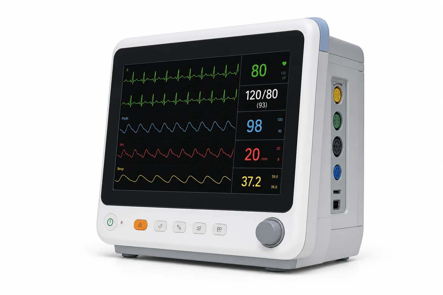 Multi-parameter patient monitor manufactured by VITALCRAFT