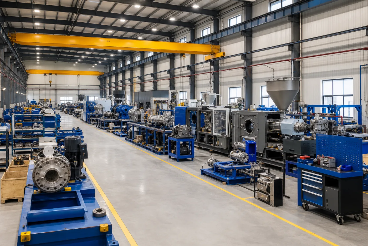 RecyLine Machinery manufacturing facility