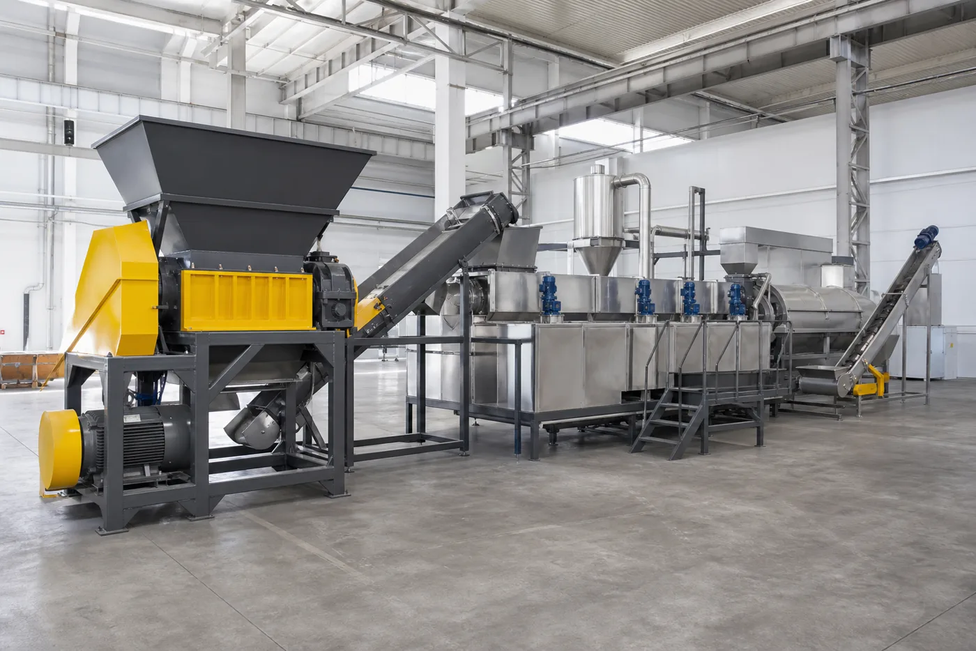 PP jumbo bag recycling washing line