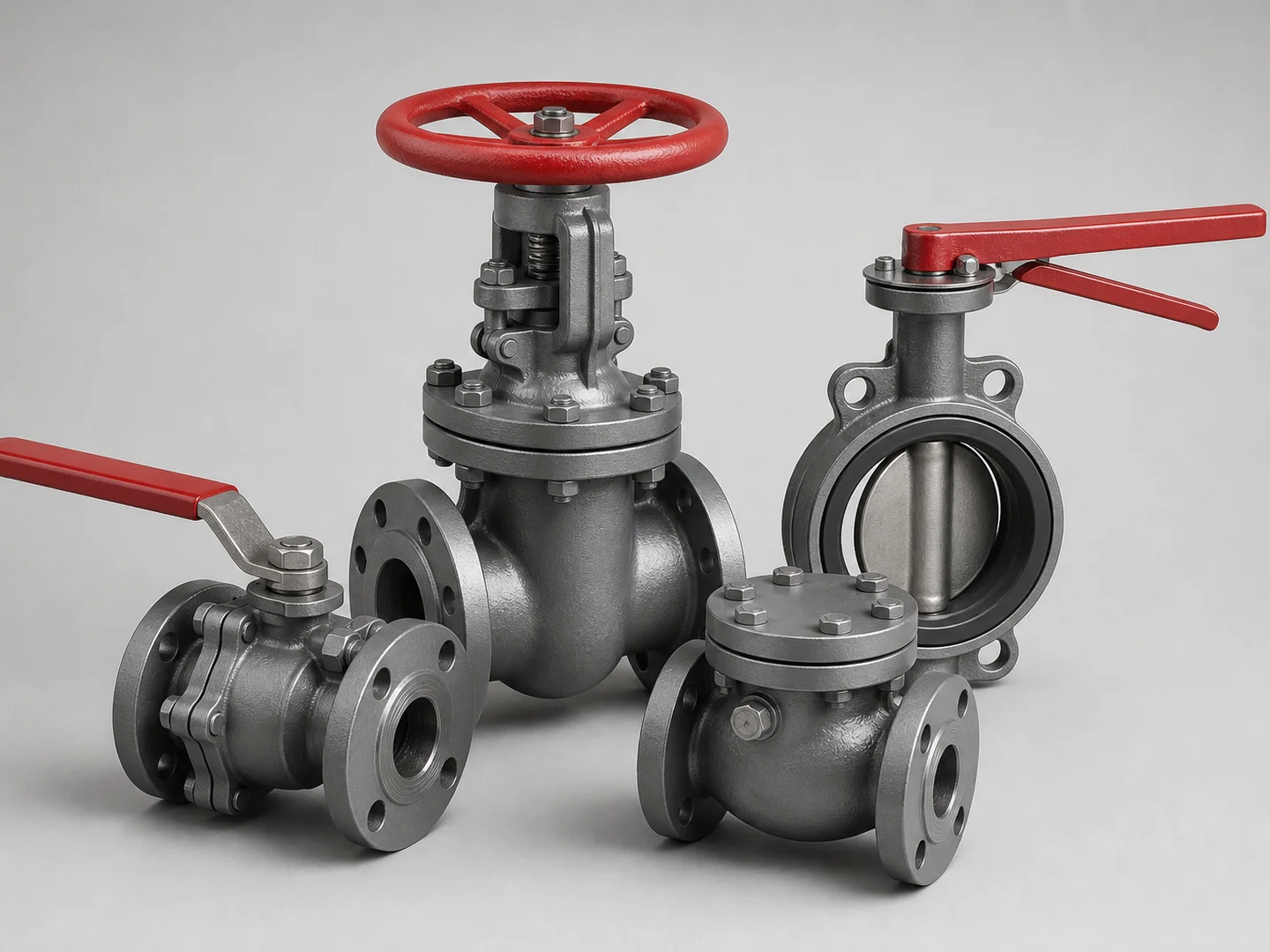 Cast steel gate, ball, butterfly and check valves manufactured by VALCAST